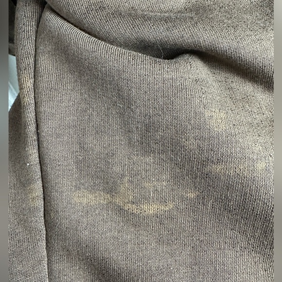 Zara Brown Cropped Crew Neck Sweatshirt Size M - Picture 6 of 6